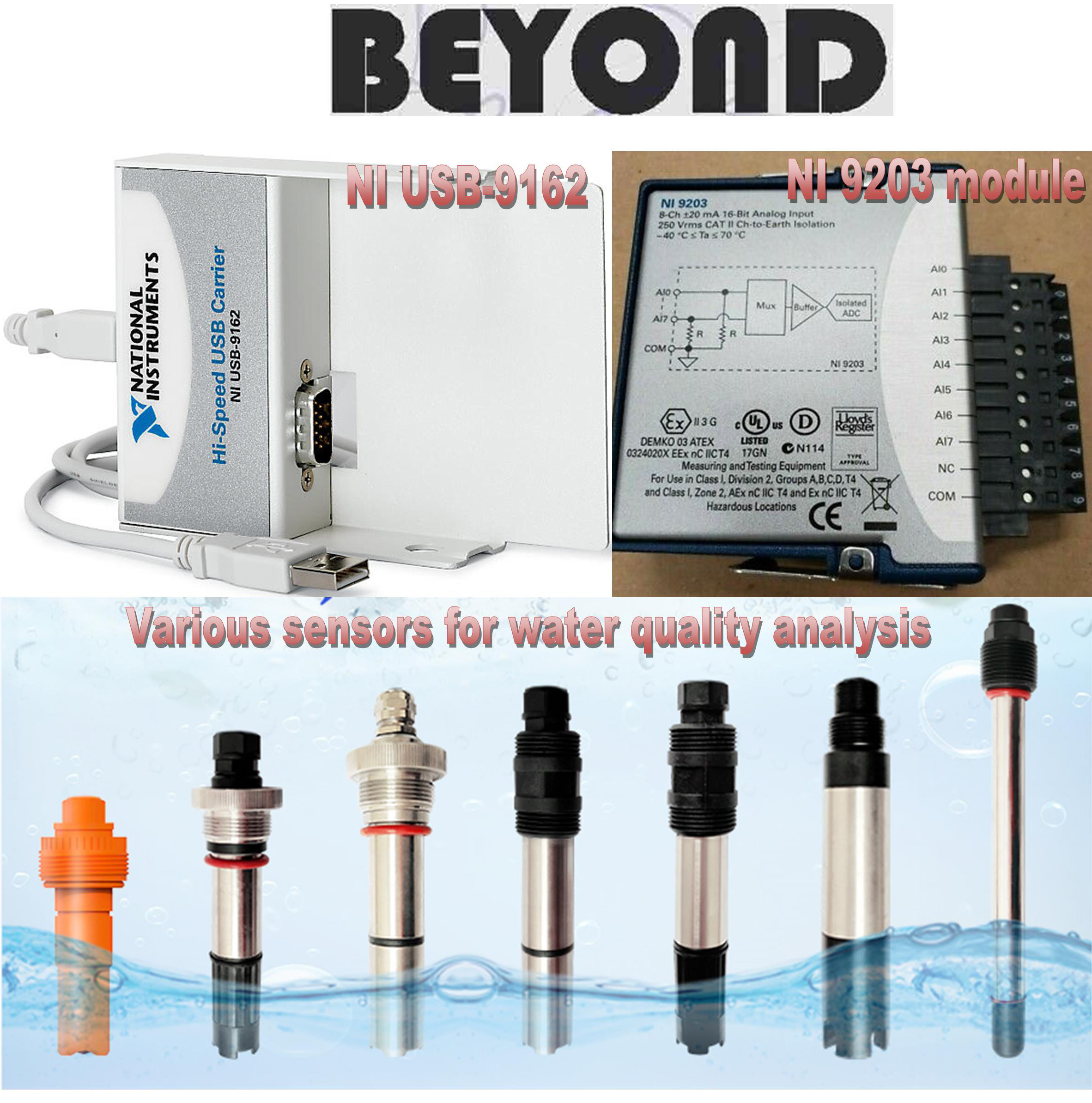 Intelligent Water Sensors for Water Quality Monitoring and Analysis